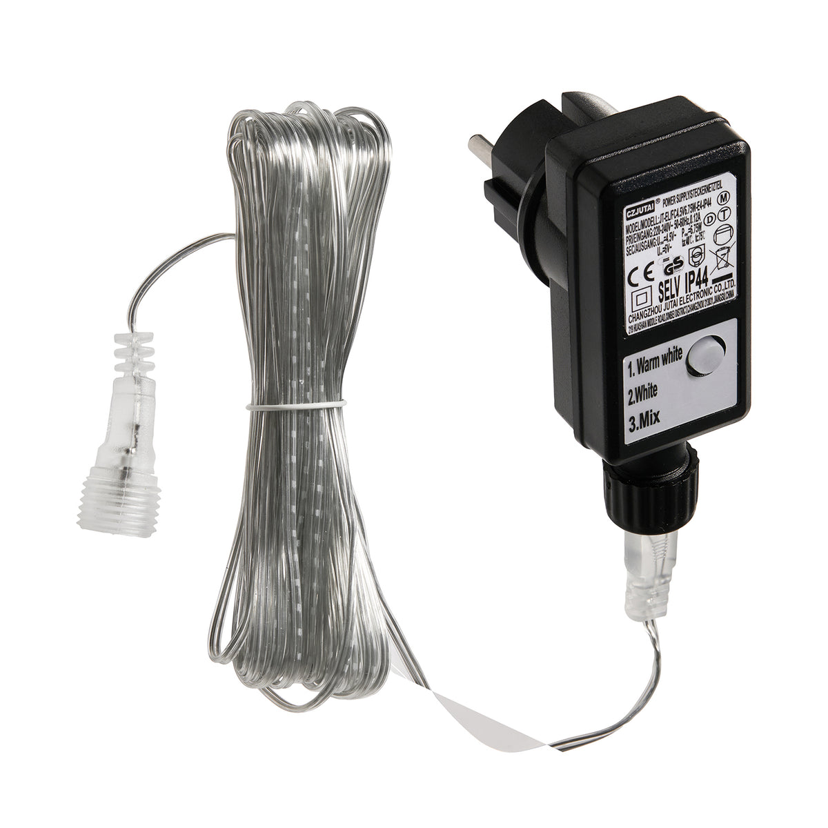 Ersatztransformator 4,5 V 6,75 W mit Timer für Bicolor-LED-Rentiere