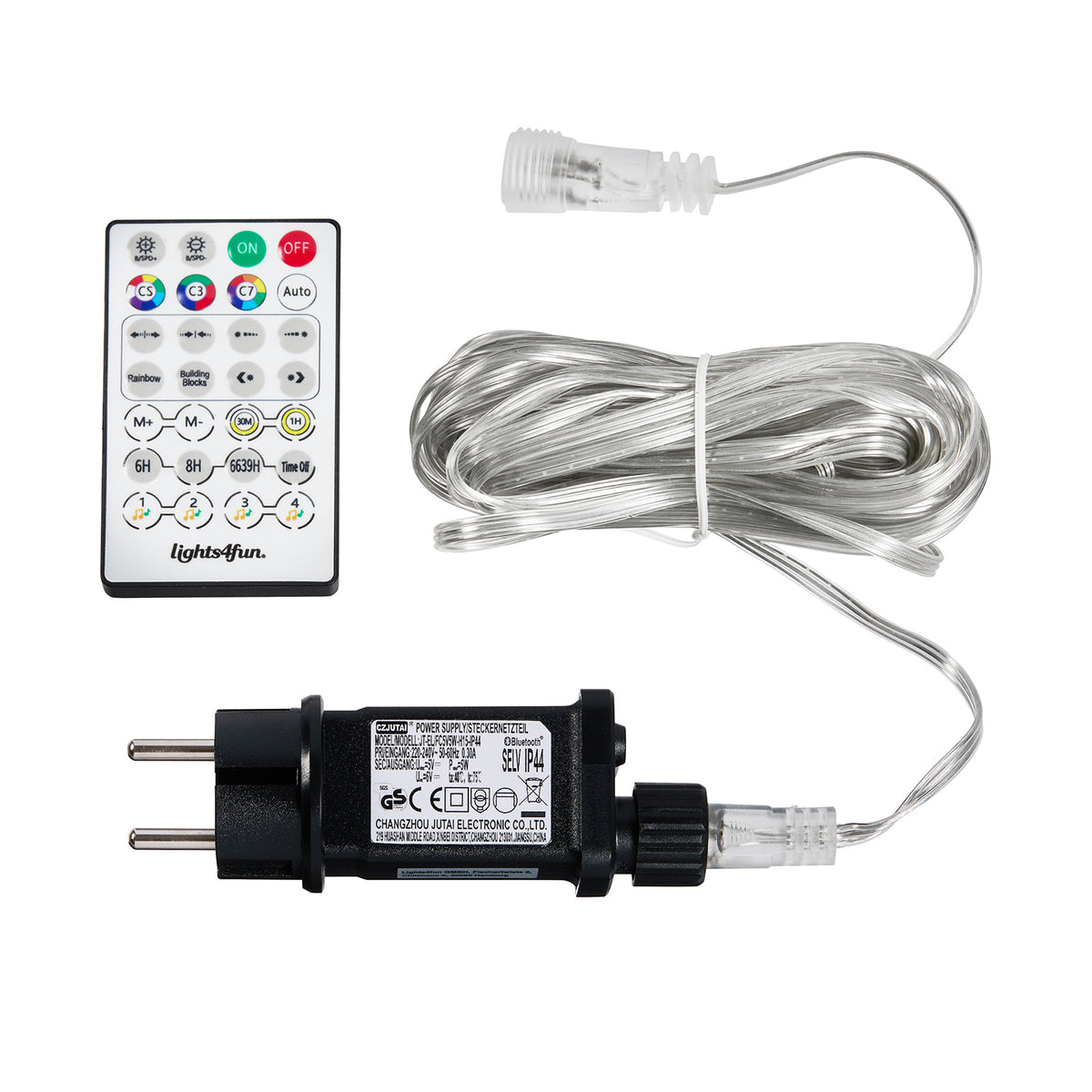 Ersatztransformator 5 V 5 W mit Fernbedienung für Farbwechsel-LED-Rentiere